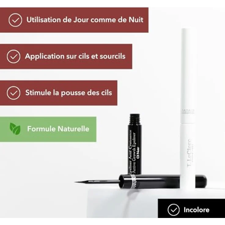 T. LeClerc Serum Groei Actief, Augenpflege mit 1,7 ml Gel für aktives Wachstum – Bild 4