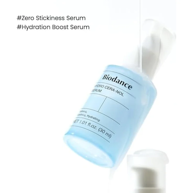 Biodance Hydro Cera-Nol Serum 30ml – 5% Panthenol, Ceramide & Hyaluronsäure – feuchtigkeitsspendendes Serum für empfindliche Haut – Bild 2