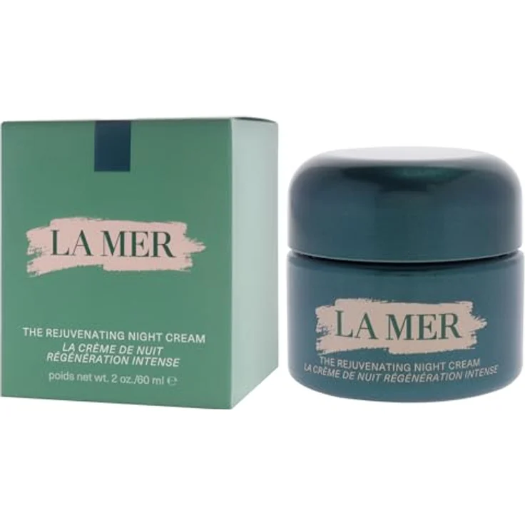La Mer The Rejuvenating Night Cream, verjüngende Gesichtscreme zur Hautregeneration über Nacht, 60 ml – Bild 4
