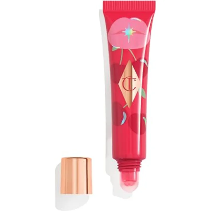 Charlotte Tilbury Unreal Lips Healthy Glow Nectar Oil, 14ml, getönte Lippenpflege in Juicylicious Cherry Glaze