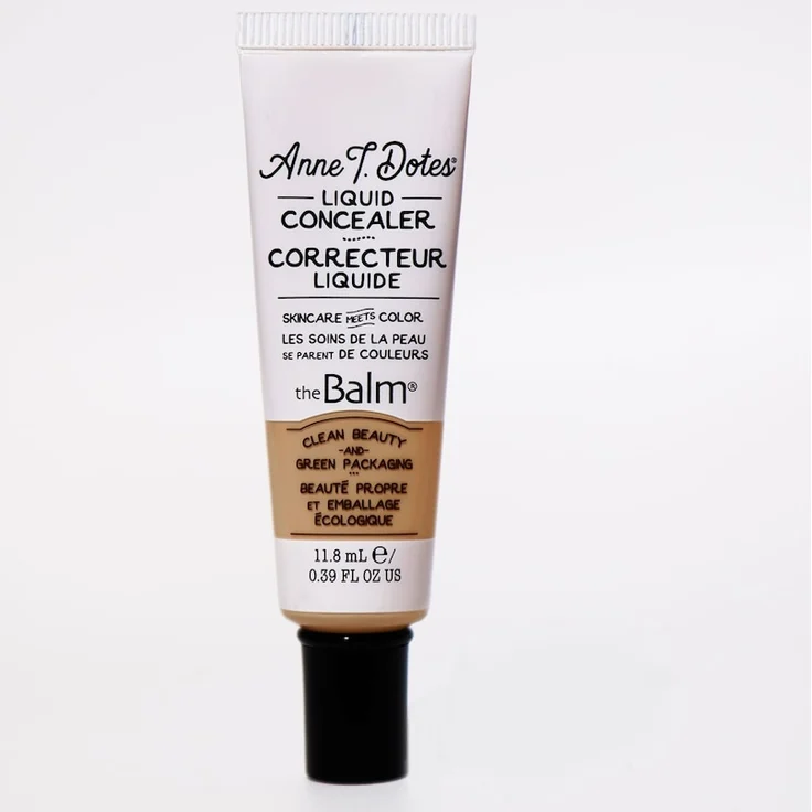 theBalm Anne T. Dotes Liquid Concealer, 11,8 ml, Farbton 37, feuchtigkeitsspendend mit Hyaluronsäure und Vitamin C