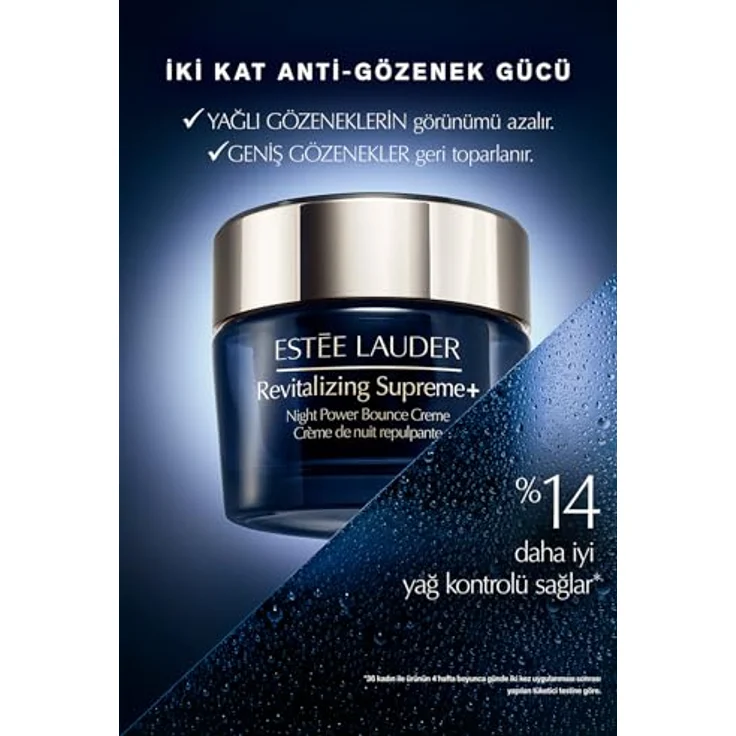 Estée Lauder Revitalizing Supreme+ Night Power Bounce Cream, tiefenwirksame feuchtigkeitsspendende Nachtcreme, 30 ml – Bild 2