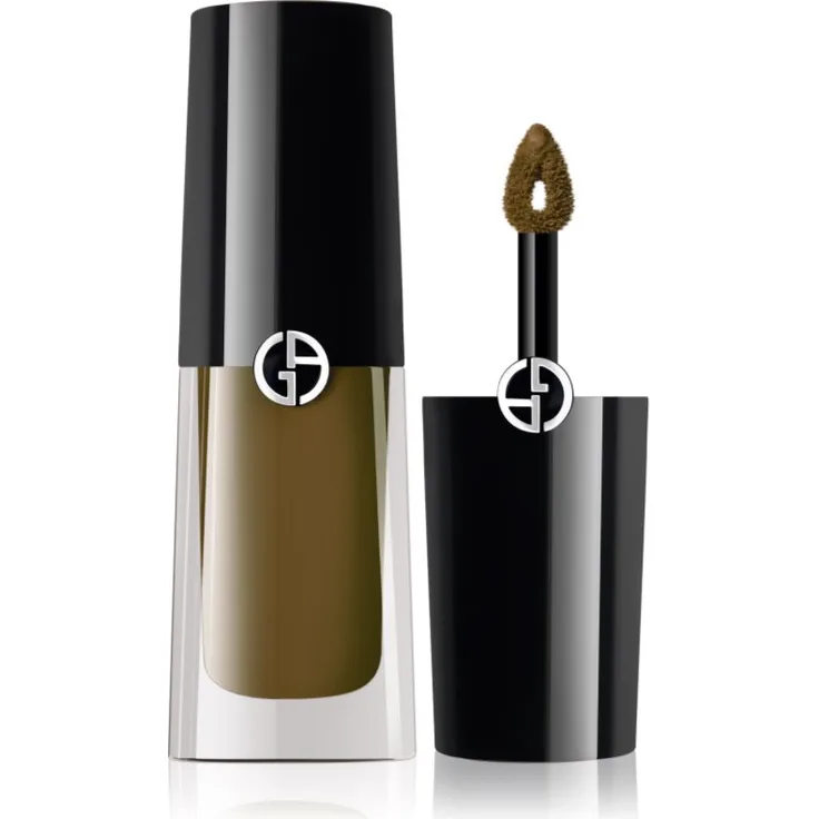Armani Eye Tint Liquid Eyeshadow, Flüssiger Lidschatten in Farbton 90 Olive, 3.9 ml, hohe Pigmentierung, langanhaltend und leicht verblendbar