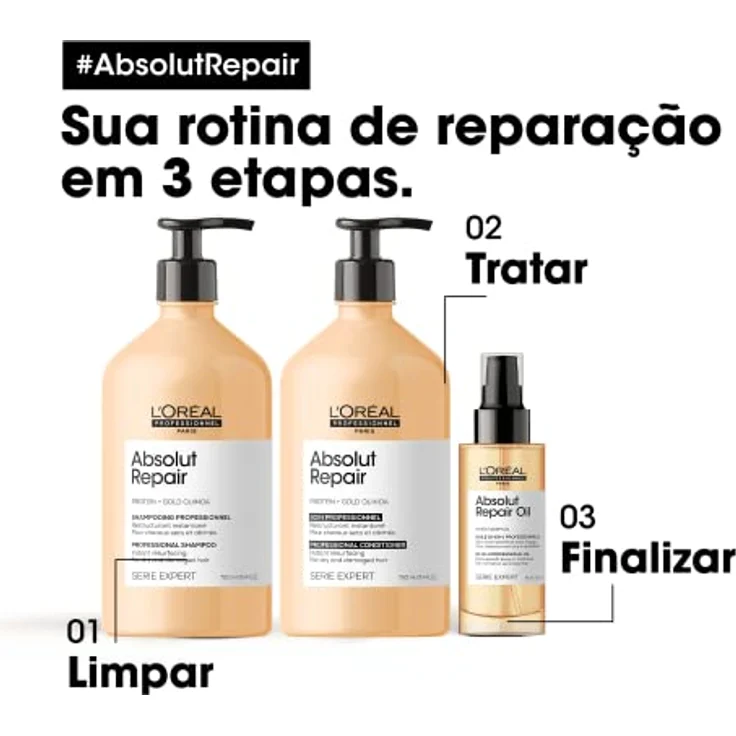 L'Oréal Conditioner Série Expert Absolute Repair Conditioner 750 ml – Bild 4