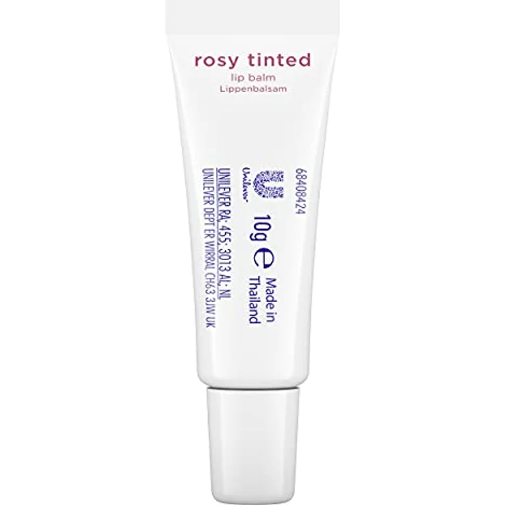 Vaseline Lippenbalsam Rosy Tinted schützt die Lippen vor dem Austrocknen hergestellt mit 100% reiner Vaseline 10 g – Bild 3