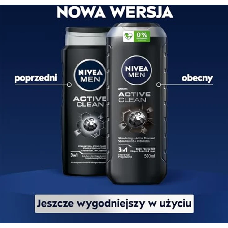 Nivea Men Active Clean Duschgel 500 ml – Bild 5
