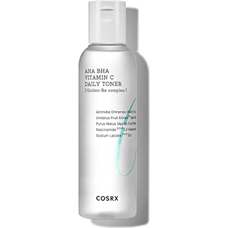 COSRX Refresh AHA/BHA Vitamin C Daily Toner - Gesichtswasser mit AHA/BHA-Säuren und Vitamin C 150ml | Koreanische Hautpflege