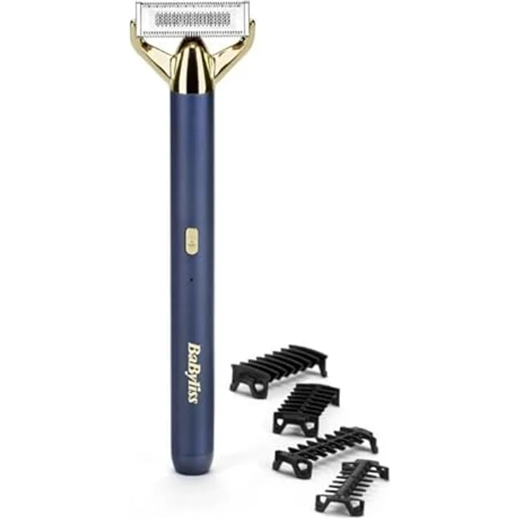 BaByliss Super-X Metal Series OT992E, Barttrimmer mit 4 Aufsätzen und Reiseetui, für 100 % glatte Rasur – Bild 1
