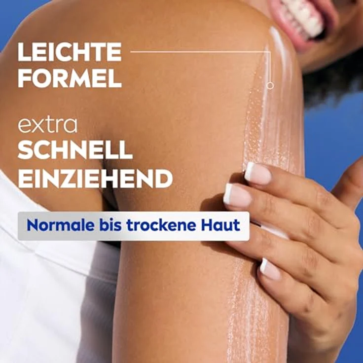NIVEA Body Express Feuchtigkeit Bodylotion, 400ml, mit Hyaluron und Meeresmineralien, schnell einziehend, nicht-fettend – Bild 5