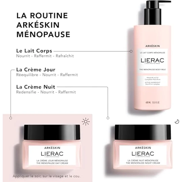 Lierac Arkeskin The Menopause Day Cream Refill 50 ml, Gesichtscreme für den täglichen Gebrauch – Bild 4