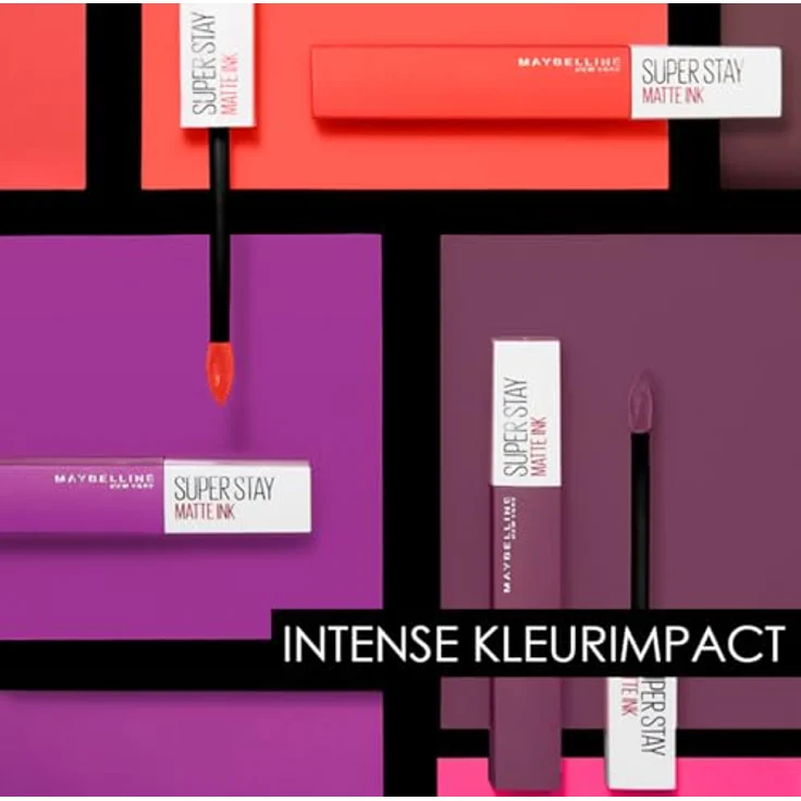 Maybelline Lippenstift Super Stay Matte Ink Lippenstift 170 Initiator 5.0 ml – Bild 3