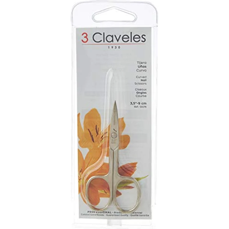 3 Claveles 12076 - Nagelschere, gebogen – Bild 3