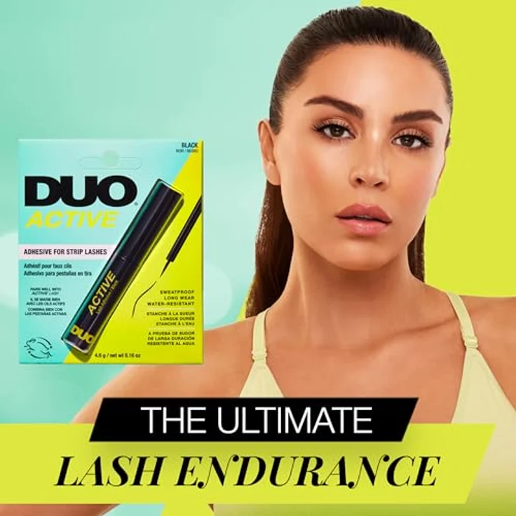 Ardell Duo Active Adhesive Black, Wimpernkleber für falsche Wimpern, schnelltrocknend, 4.5 g – Bild 4