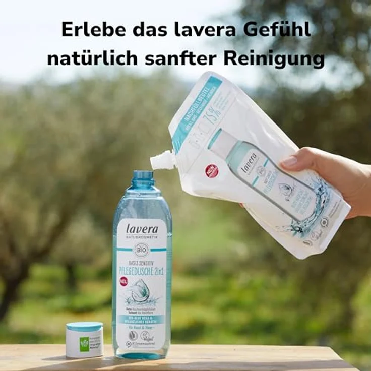 Lavera Basis sensitiv Hydro Feeling Duschgel 200 ml – Bild 6