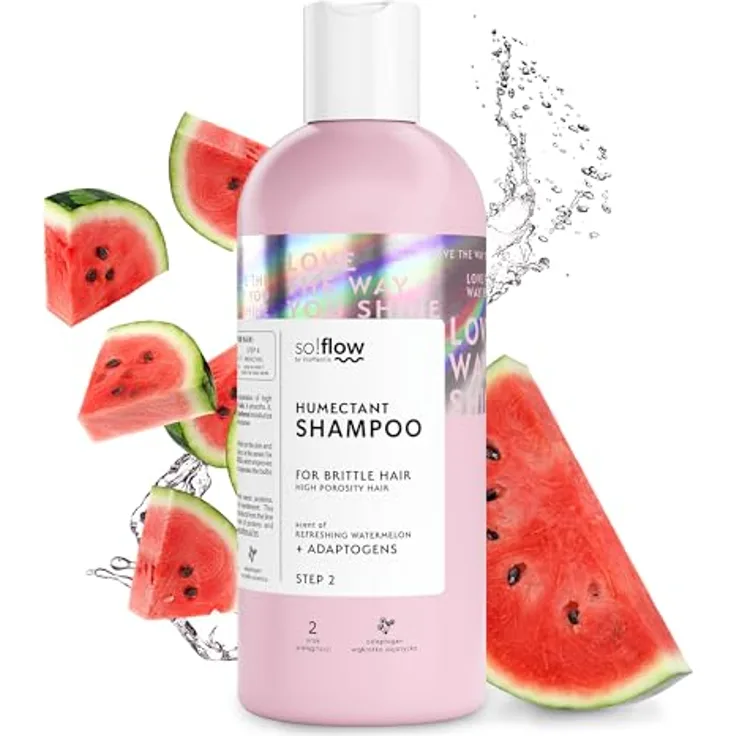 SO!FLOW High Porosity Hair Humectant Shampoo, 400 ml, feuchtigkeitsspendendes Haarshampoo für Schuppen- und Juckreizbekämpfung