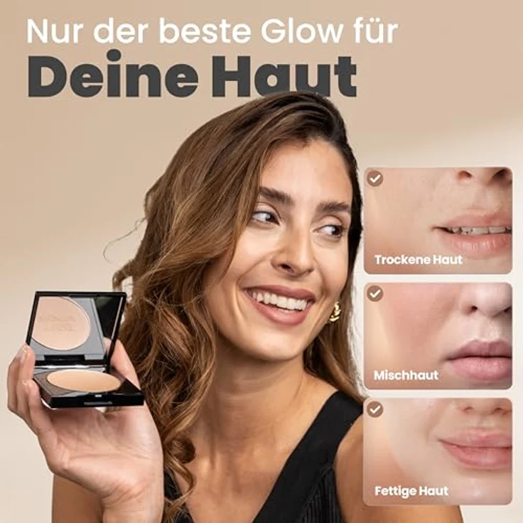 Egypt-Wonder Kompakt-Puder Compact Single Mineral Bronzing Powder Pearl 11 g – Bild 6