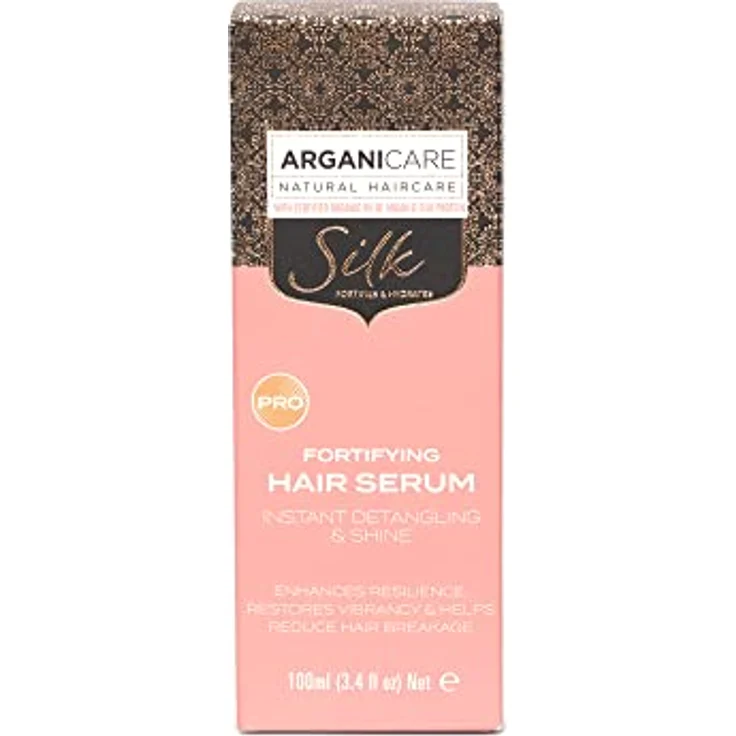 Arganicare Haarserum mit Seidenprotein – entwirrt & erhöht den Glanz und bekämpft Haarbruch. 100 ml – Bild 2