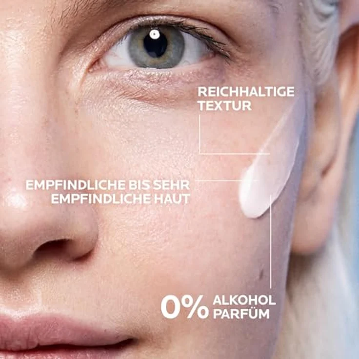 Roche-Posay Toleriane Sensitive Reichhaltige Creme 40 ml Tagespflege, für Damen und Herren – Bild 5