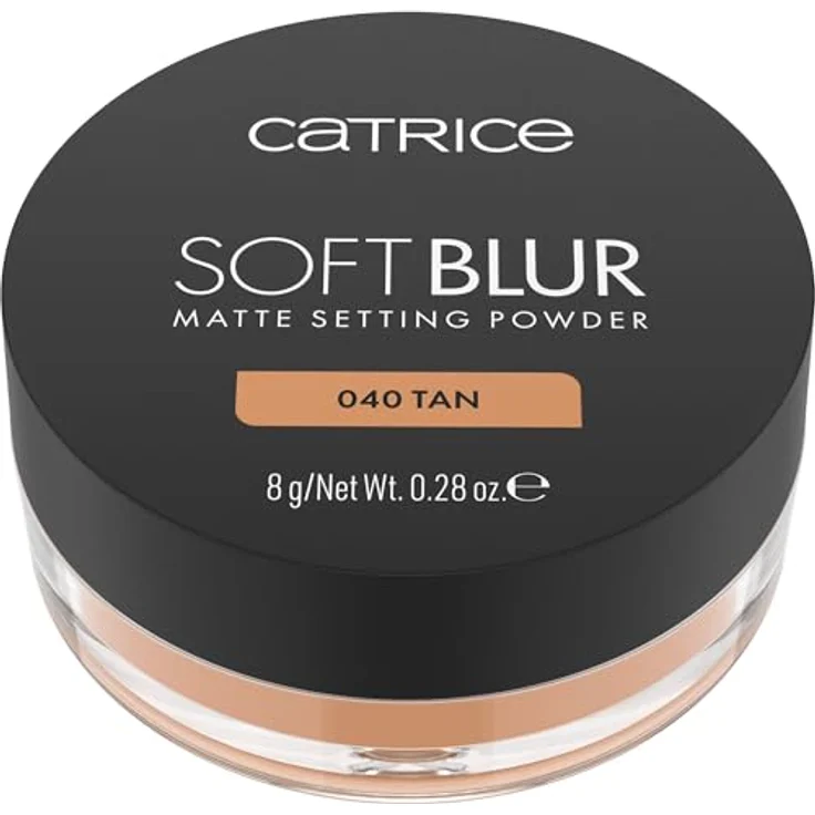 Catrice Soft Blur Matte Puder, 8 g, für einen makellosen Teint, Farbe TAN – Bild 2