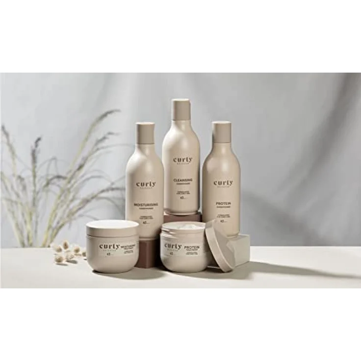 ID Hair Curly Xclusive Protein Conditioner, Intensivpflege für lockiges Haar, 250 ml – Bild 3