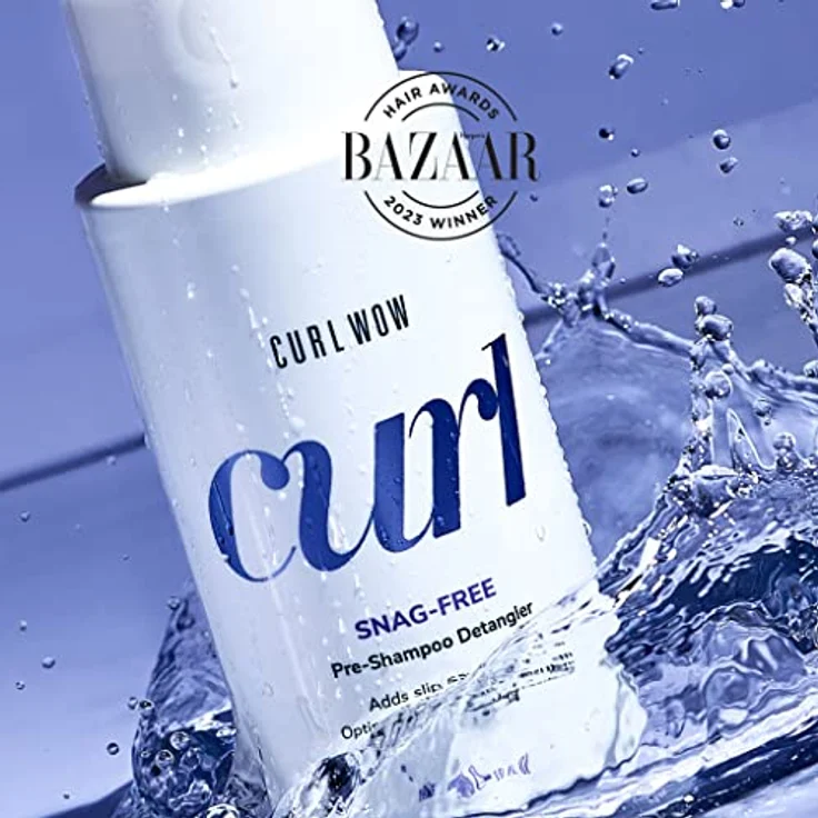 Color Wow Pre-Shampoo Detangler "Snag Free", Locken-Shampoo Curl Wow spendet Feuchtigkeit, Anti-Frizz Haarkur Treatment für Lockiges Haar, 295ml – Bild 3