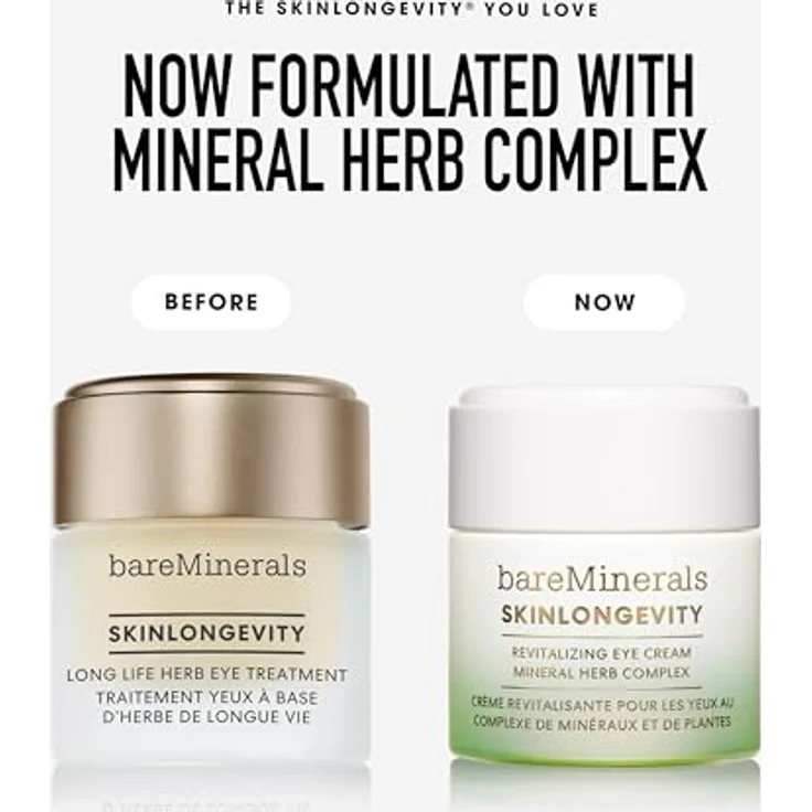 bareMinerals Revitalizing Eye Cream, feuchtigkeitsspendende Augencreme zur Reduzierung von feinen Linien und Fältchen, 15 g – Bild 9