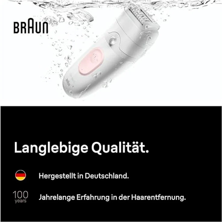 Braun Silk-épil 5 5-251, Epilierer für Nass- und Trockenrasur, gründlich und präzise, 1 St. – Bild 8