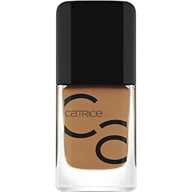 Catrice ICONAILS Gel Lacquer, Gellack, Nagellack, Nr. 125 Toffee Dreams, braun, langanhaltend, glänzend, ohne Aceton, vegan, Mikroplastik Partikel frei (10,5ml)
