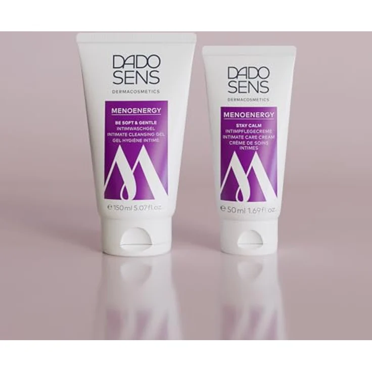 DADO SENS MENOENERGY STAY CALM INTIMPFLEGECREME, feuchtigkeitsspendende Pflege für empfindliche Intimflora, vegan, 50 ml – Bild 5