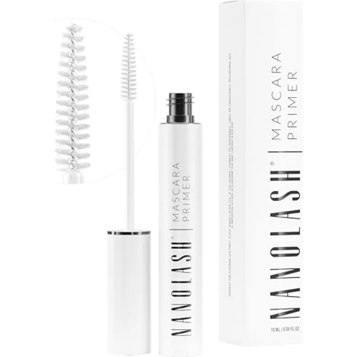 Nanolash Wimperntusche-Primer 10ml - Transparenter Mascara-Primer für voluminöse, gestärkte Wimpern