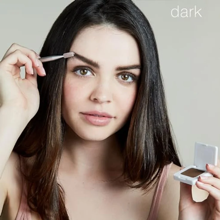 RMS Beauty Back2Brow Augenbrauenpuder – dunkel (3,4 g) – mit Kakaobutter und natürlichen Mineralien – Bild 2