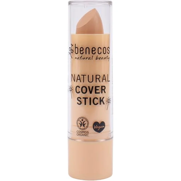 benecos Cover Stick Vanilla, Concealer, Bio-zertifiziert, 54 g