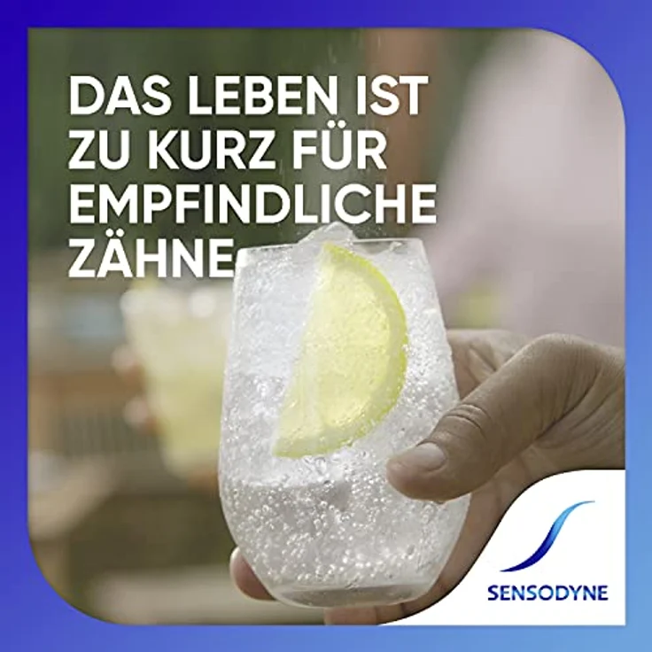 Sensodyne Zahnpasta, Repair & Protect, Zahncreme für schmerzempfindliche Zähne, schmerzempfindliche Zähne, 3x75 ml – Bild 2