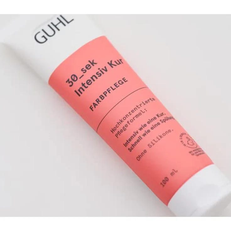 Guhl 30_sek Intensiv Kur - Farbpflege - 100ml - Hochkonzentrierte Pflegeformel - Intensiv wie eine Kur - Schnell wie eine Spülung - Ohne Silikone – Bild 4