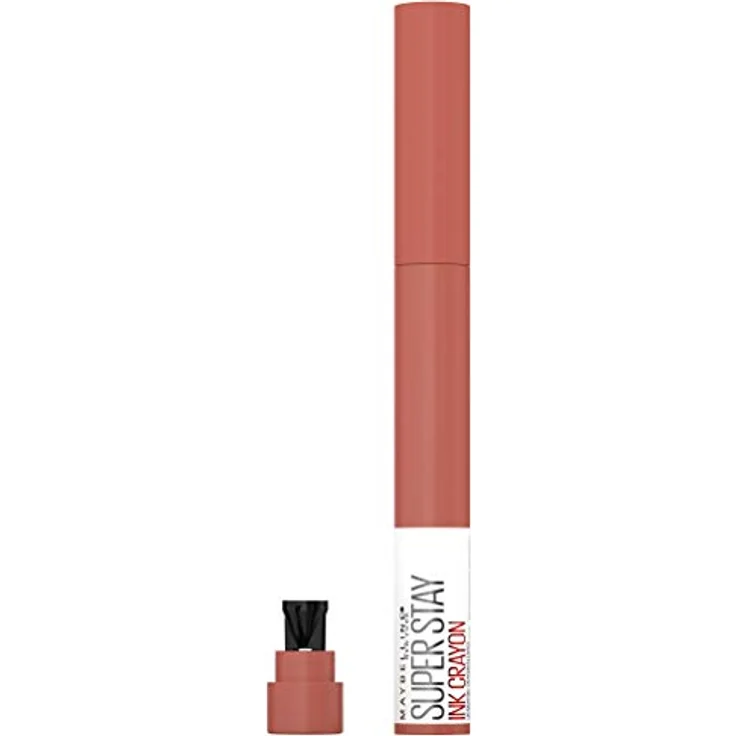 Maybelline New York Lippenstift, Super Stay Ink Crayon, Matt und langanhaltend, Nr. 100 Reach High, 1,5 g – Bild 3