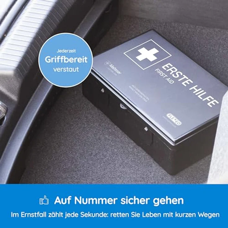 Flexeo KFZ Verbandkasten inkl. Füllung nach DIN 13164 – Bild 5