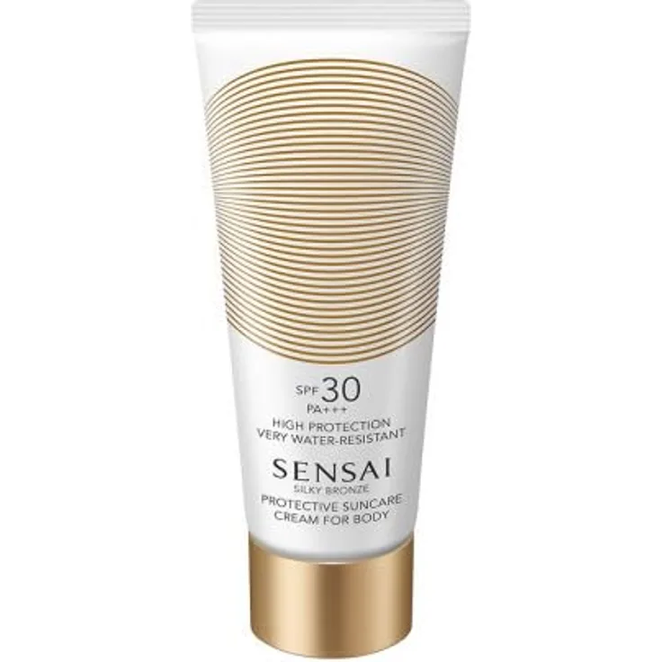 SENSAI Silky Bronze Protective Suncare Cream for Body SPF 50+ 150 ml, Sonnenschutzcreme für den Körper