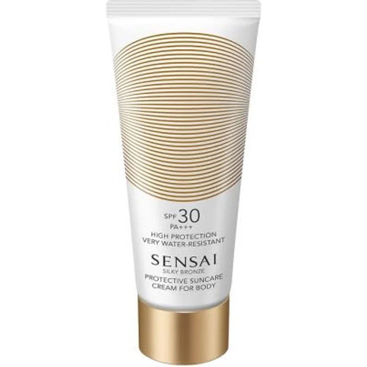 SENSAI Silky Bronze Protective Suncare Cream for Body SPF 50+ 150 ml, Sonnenschutzcreme für den Körper