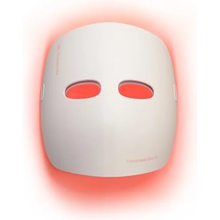 Therabody TheraFace Mask Glo | Kabellose LED-Hautpflegemaske mit Rot-, Blau- und Infrarotlicht, beruhigender Kopfmassage und 504 LEDs für alle Hauttypen – Bild 1