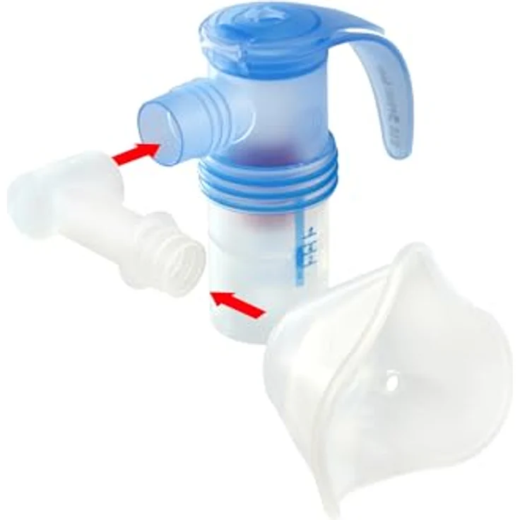 PARI BABY Maske Grösse 3, Inhalationsmaske mit BABY Winkel für PARI Vernebler, leichte Desinfektion, robustes Polypropylen – Bild 3