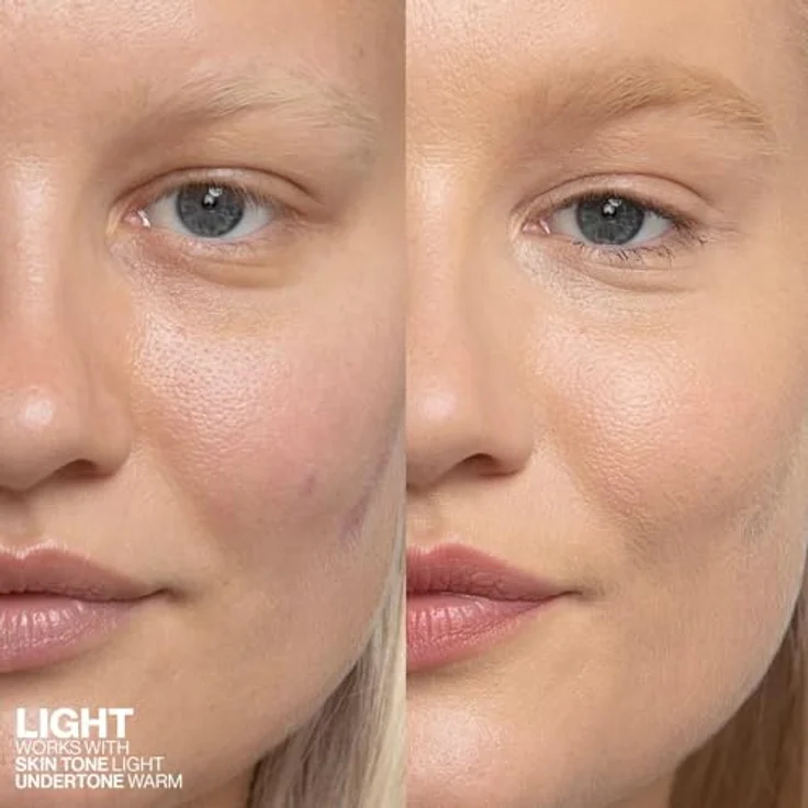 Smashbox Halo Healthy Glow All-in-One Tinted Moisturizer SPF 25, tönende Feuchtigkeitscreme mit aufhellender Wirkung, Farbton Light, 40 ml – Bild 3