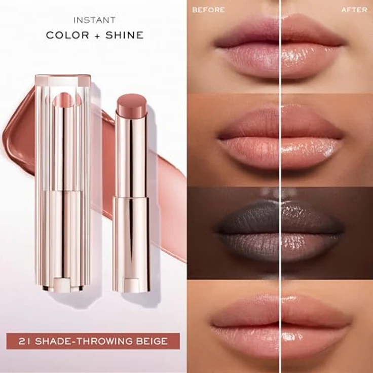 LANCOME Lip Idole Squalane-12 Butterglow Color Balm - Beige 3 g, Lippenstift – Bild 4