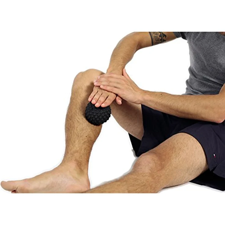 Togu Actiball, Massagegerät zur Selbstmassage mit Noppen, schwarz – Bild 4