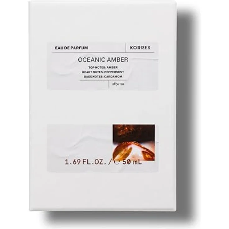 KORRES Oceanic Amber Eau de Parfum für Herren, maskuliner & orientalischer Duft mit Meerwasserakkorden, vegan, 50 ml – Bild 2