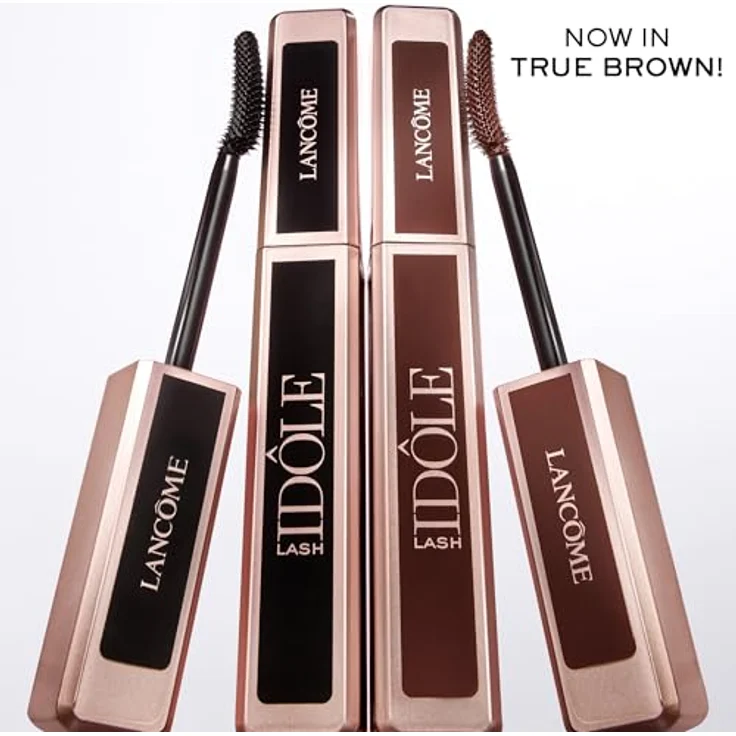 Lancôme Lash Idôle Volumen Mascara, innovative nicht klumpende Wimperntusche in Braun, 8 ml – Bild 6