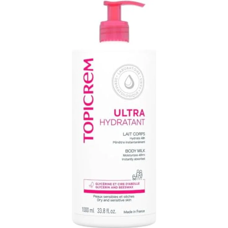 Topicrem Milch Body Care Ultra-Hydratant Ultra-Moisturizing Body Milk 1000 ml  – Bild 2