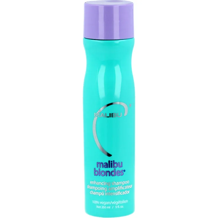 Malibu C Blondes Enhancing Shampoo 266 ml, gegen Gelbstich, vegan und sulfatfrei