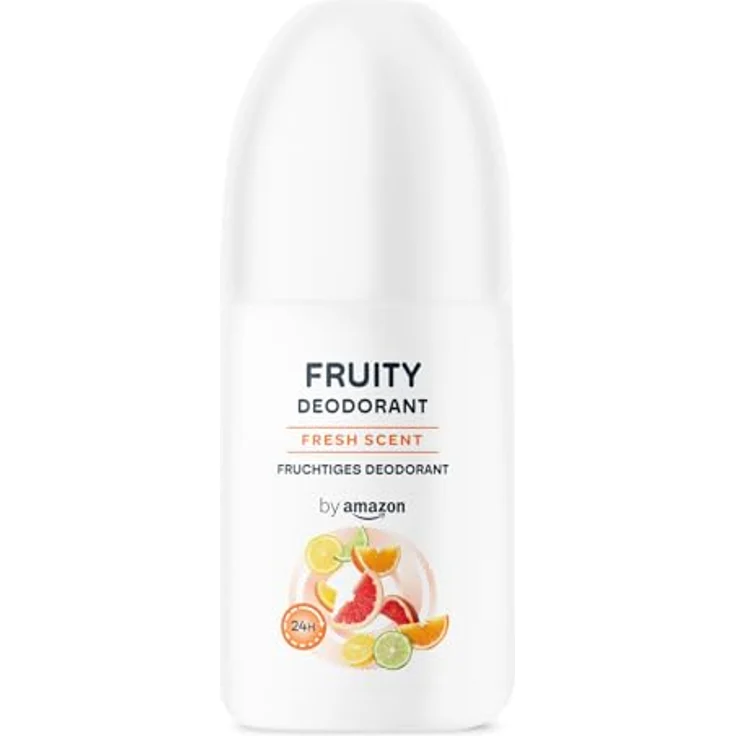 by Amazon Fruchtiger Deo Roll-On, 75 ml, 24 Stunden Geruchsschutz, vegane und dermatologisch getestete Formel – Bild 1