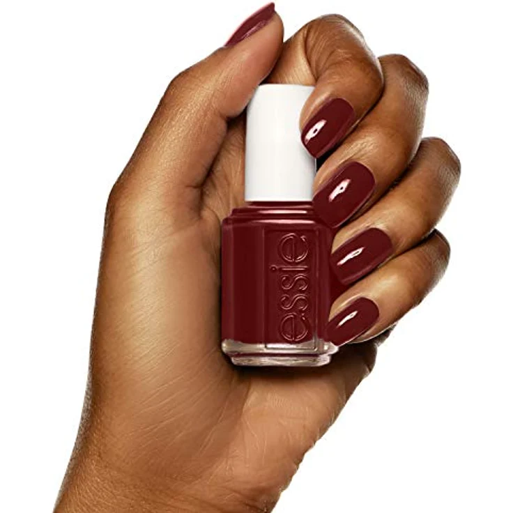 essie Nagellack mit deckendem und glänzendem Finish für farbintensive Fingernägel, Nr. 726 berry naughty, Rot, 13,5 ml – Bild 4