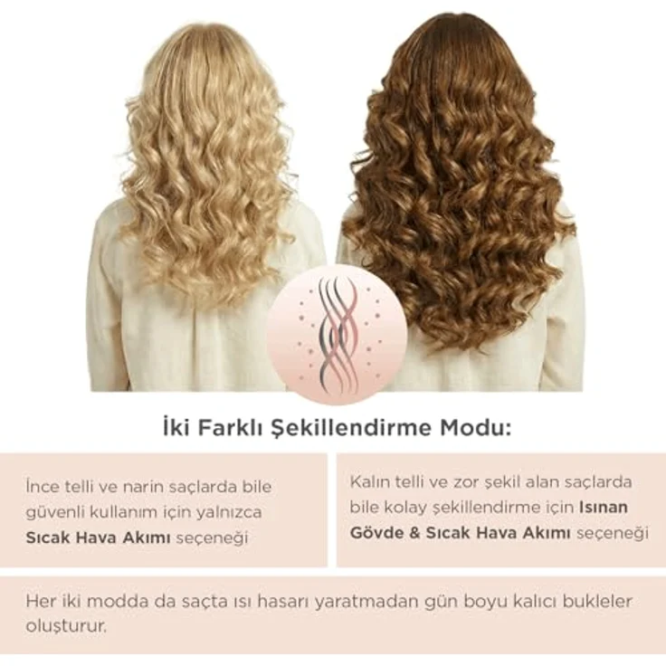BaByliss C6688E Style Secret Air, Glätt- und Lockenstab mit Auto-Curl-Technologie, 4 Temperatureinstellungen, Hitzeschutzmatte – Bild 3